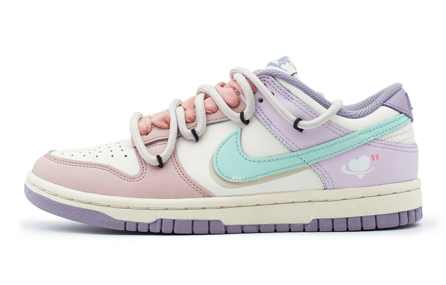 

Кроссовки для скейтбординга Dunk женские с низким верхом Pulse Magenta/Pulse Mint/Purple Rush Nike