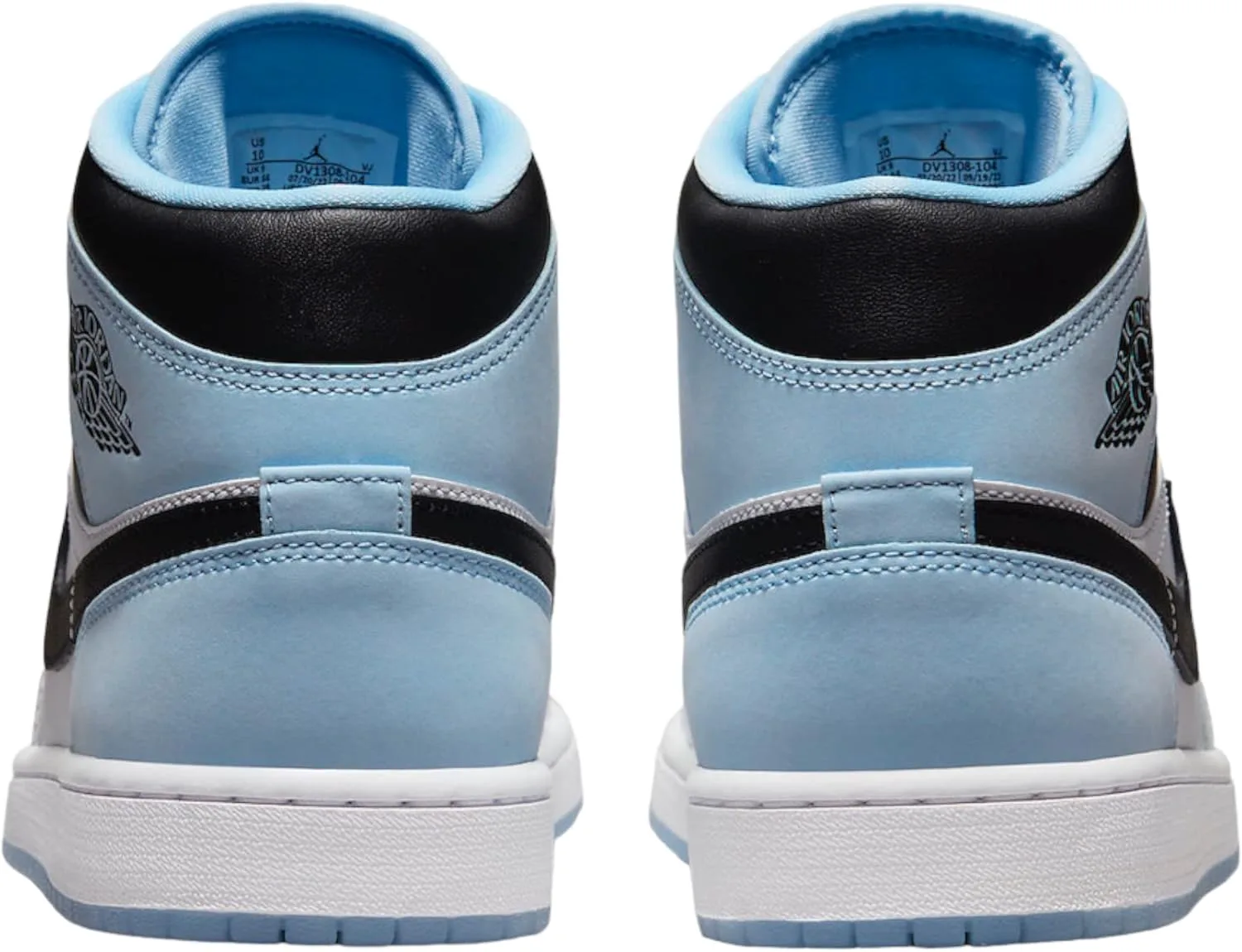 

Мужские кроссовки Nike Air Jordan 1 Mid, белый/синий/черный