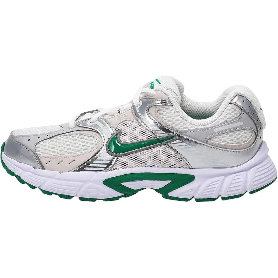 Кроссовки беговые Nike V5 Silver/White/Green для детей