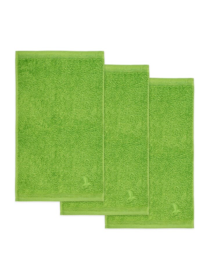 

Гостевое полотенце Möve Superwuschel 3er Pack, цвет peridot