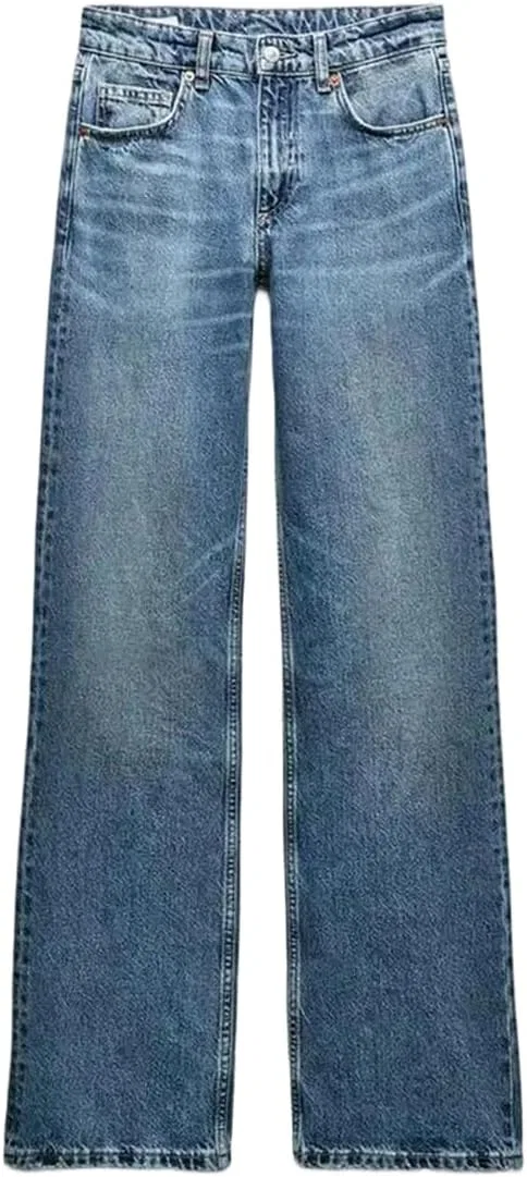 Джинсы, свободные прямые, Women's Boyfriend Jeans, 32 — фото 3