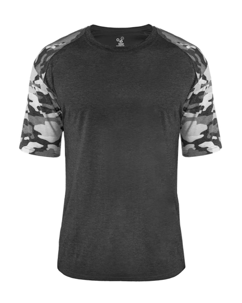 

Футболка Vintage Camo Sport Triblend Badger, цвет black heather