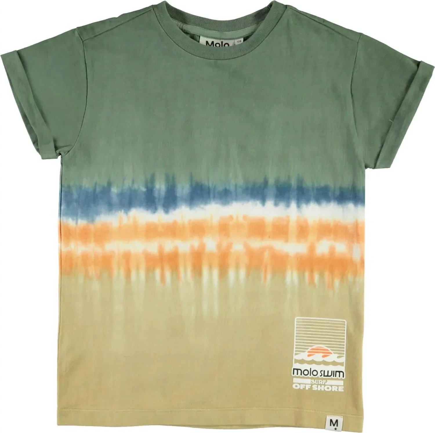 Molo Футболка Randon Tie Dye Block в разноцветном исполнении — фото 2