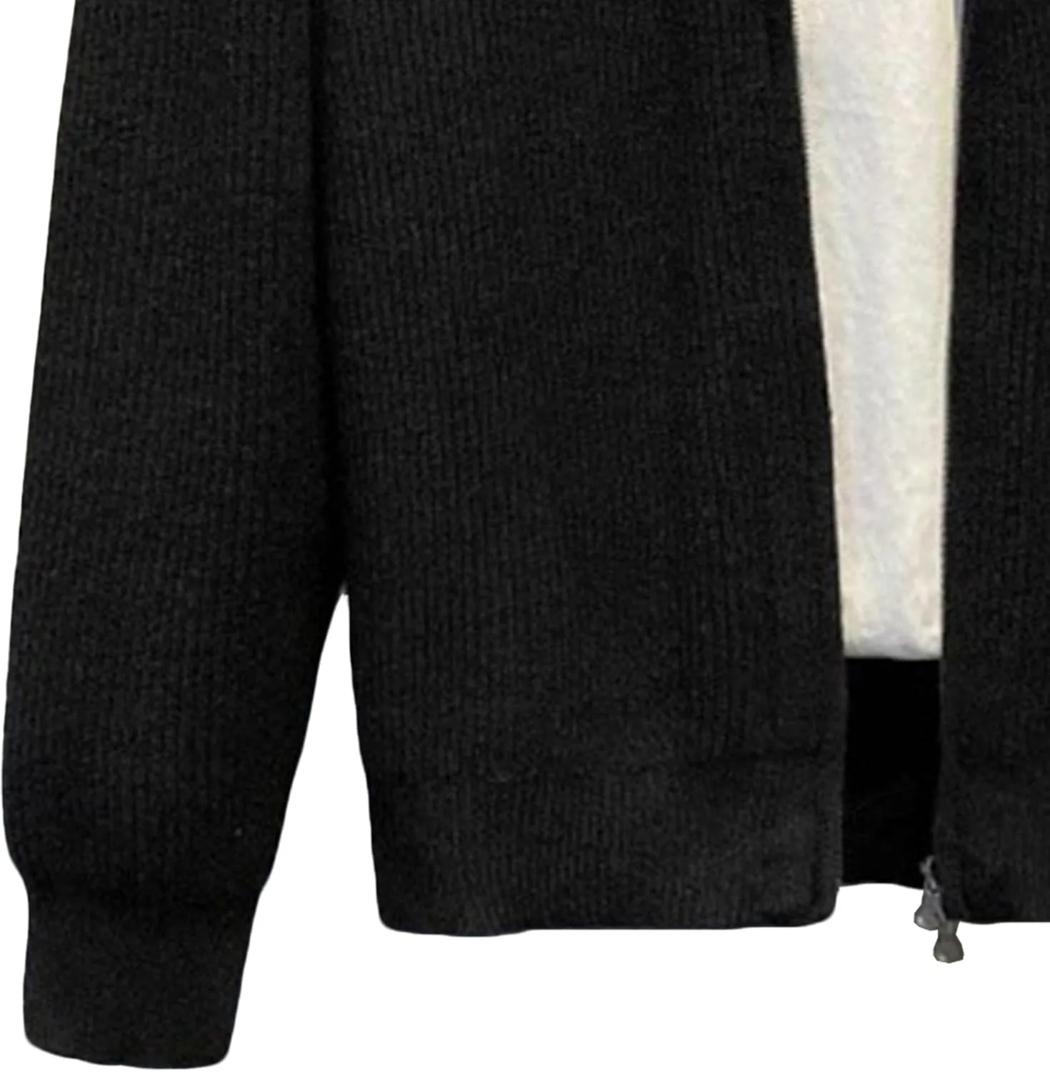 Мужской кардиган с круглым вырезом Slim Fit — фото 4