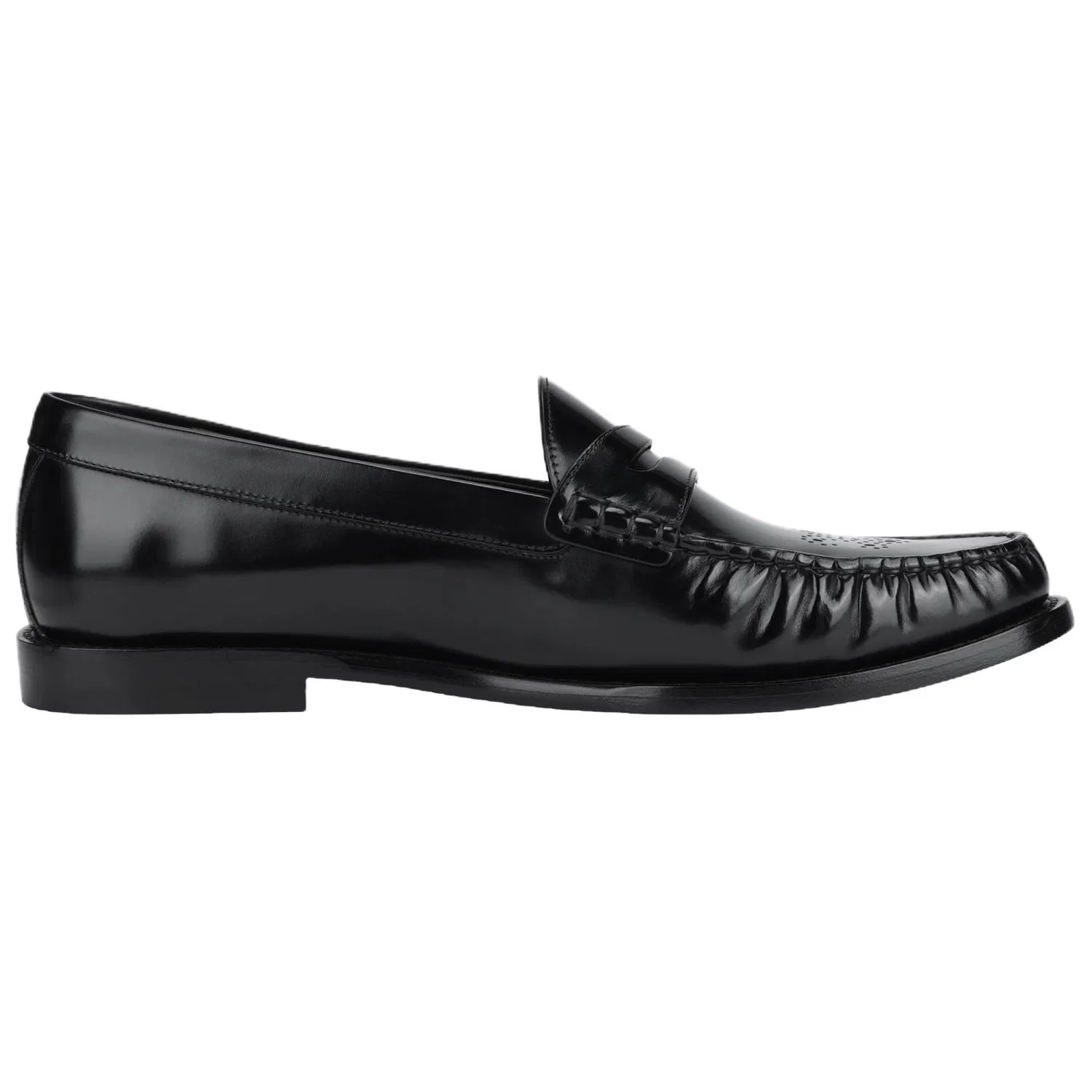 Лоферы из кожи CELINE Black — фото 3