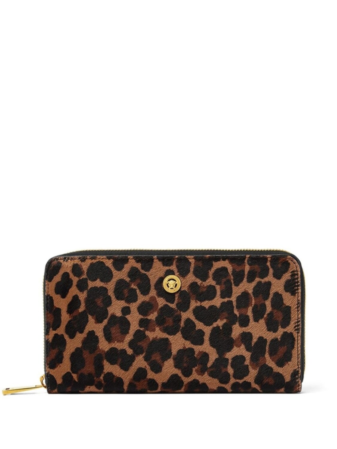 

Versace кошелек Medusa Biggie с леопардовым принтом, коричневый
