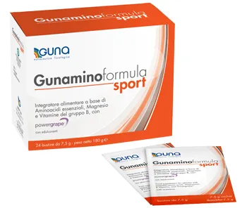 

Gunamino Formula Sport 42 пакетика аминокислотных добавок с виноградом