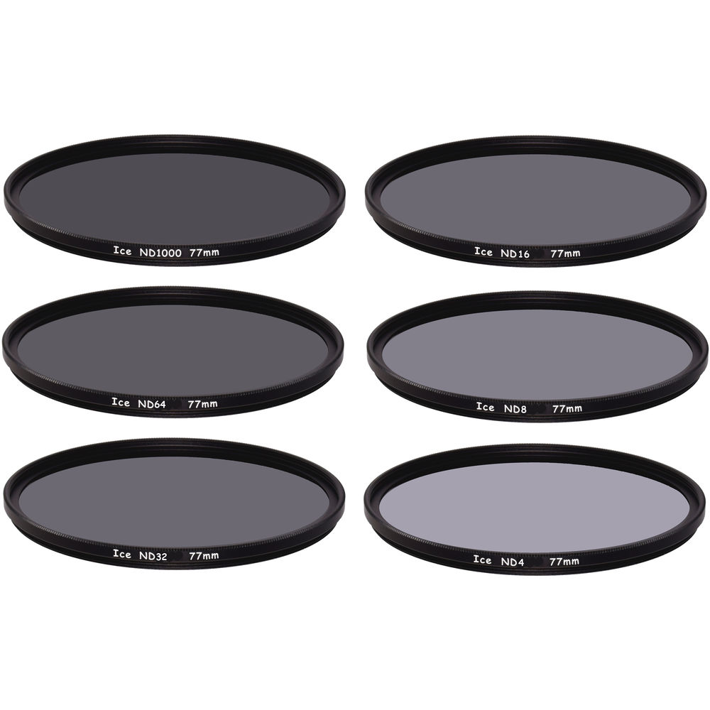 

Фильтр Ice Solid ND Filter Kit (77mm, 2 to 10-Stop) ICE-ND6S-77