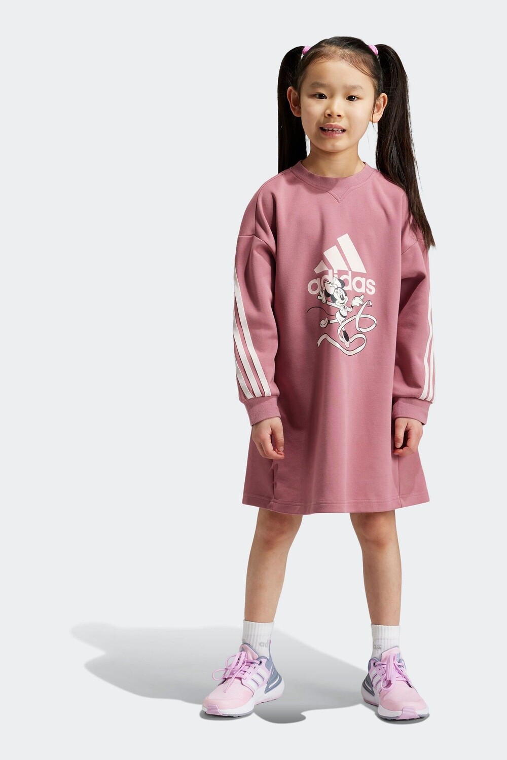 

Платье миди Дисней Adidas, розовый