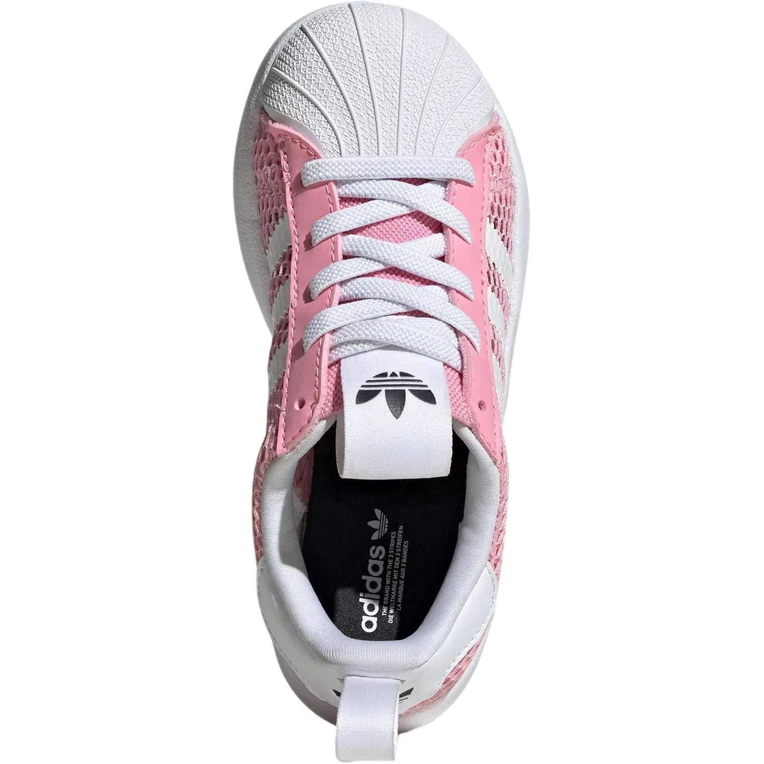 Кроссовки скейтбордические AdiFOM Superstar 360 Low top Light Pink Kids' Adidas Originals — фото 4