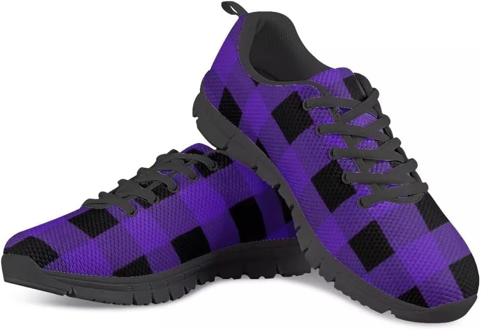 

Кроссовки PinUp Angel Buffalo Plaid легкие дышащие спортивные для зала и повседневной носки