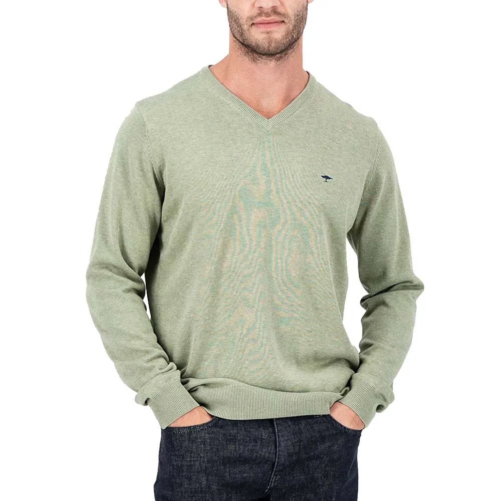 

Свитер Fynch Hatton 1414211 v neck, зеленый