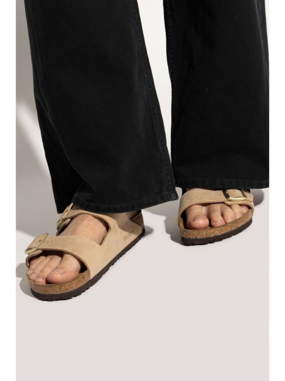 Birkenstock сандалии Аризона, нейтральный цвет — фото 2
