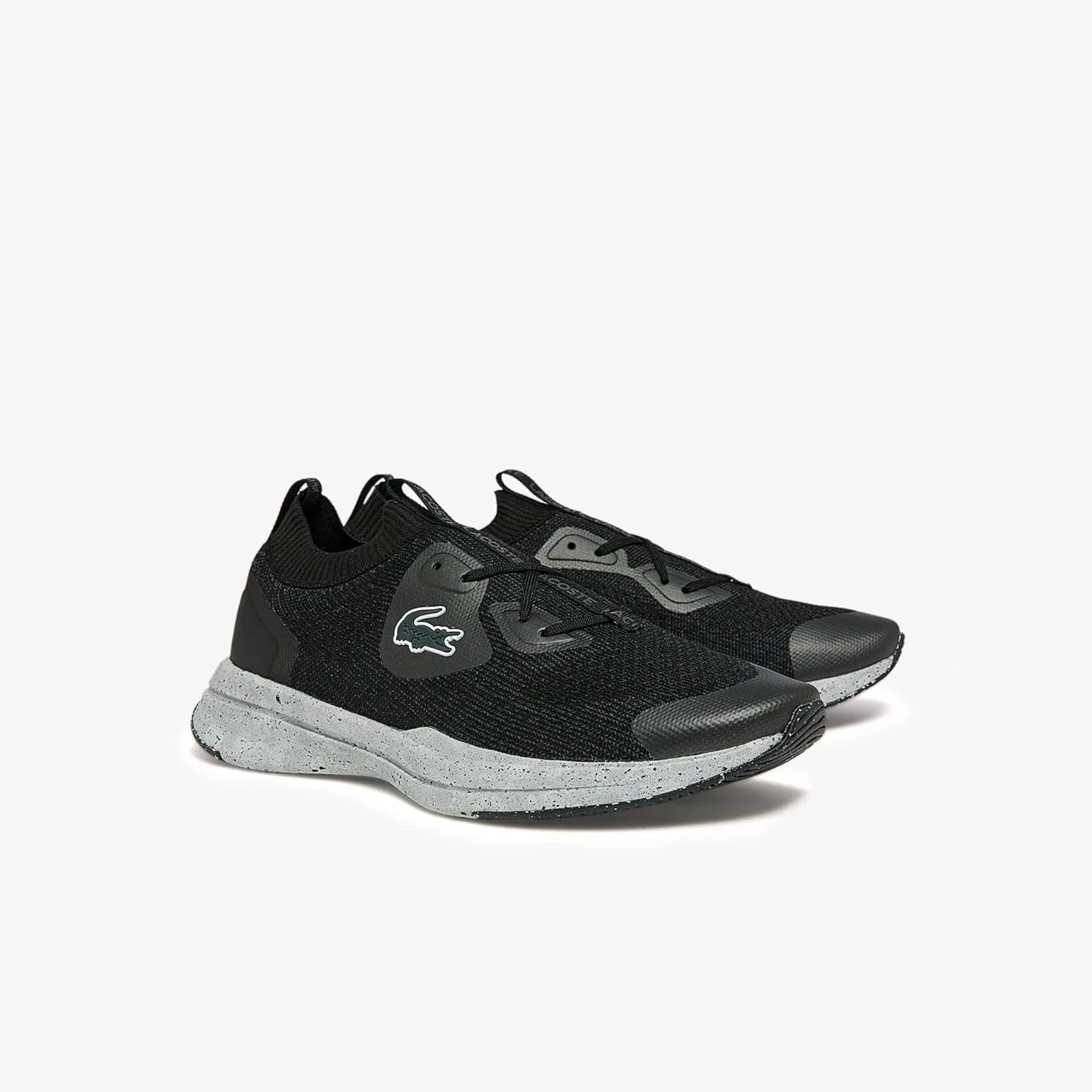 Мужские кроссовки Lacoste Run Spin Eco 0722 1 SMA, белый/черный — фото 3
