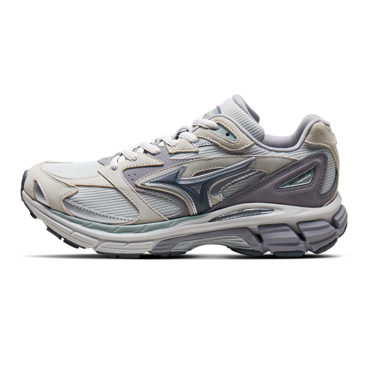 

Mizuno Антискользящие износостойкие низкие кроссовки унисекс прохладный серый, цвет Cool Gray