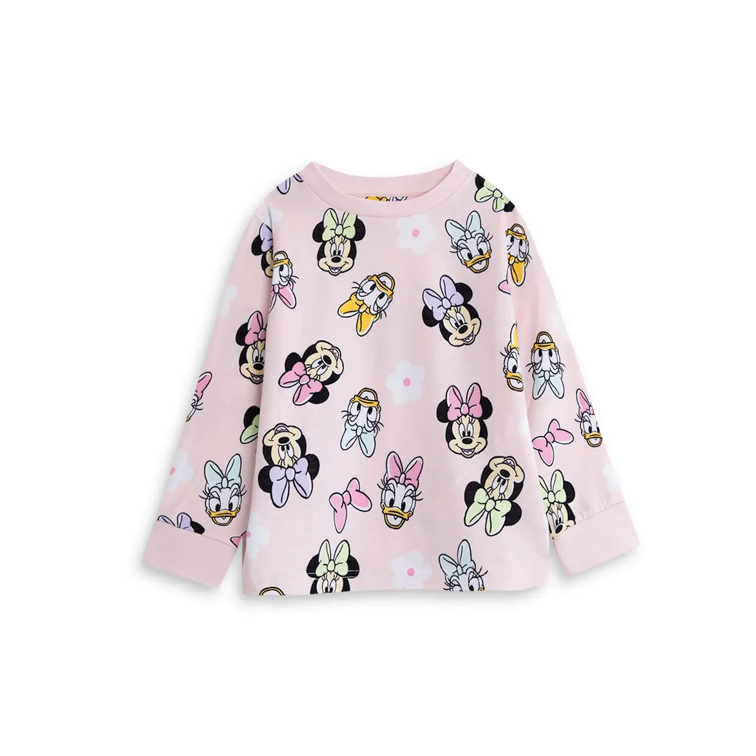Пижама детская Disney Minnie Mouse & Daisy Duck, 2 шт., хлопок, мультиколор — фото 3
