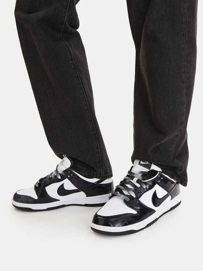 Кроссовки Dunk Low Retro SE HQ1965 100 Colorful Nike, черный/белый — фото 2