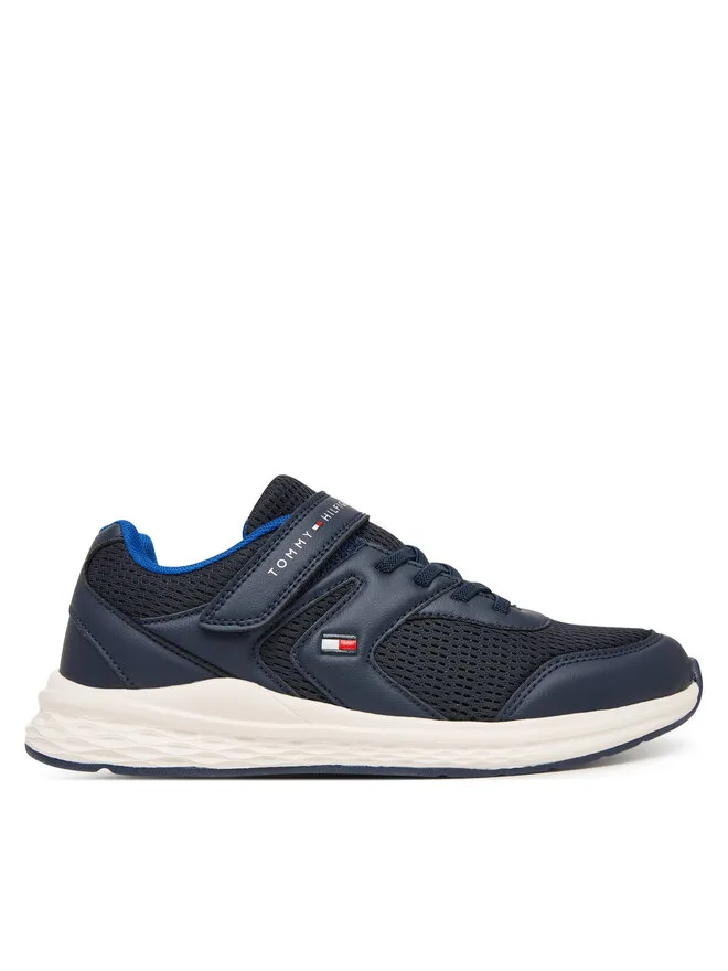 Tommy Hilfiger Низкие кроссовки на шнуровке T3X9-34378-1697 D темно-синие