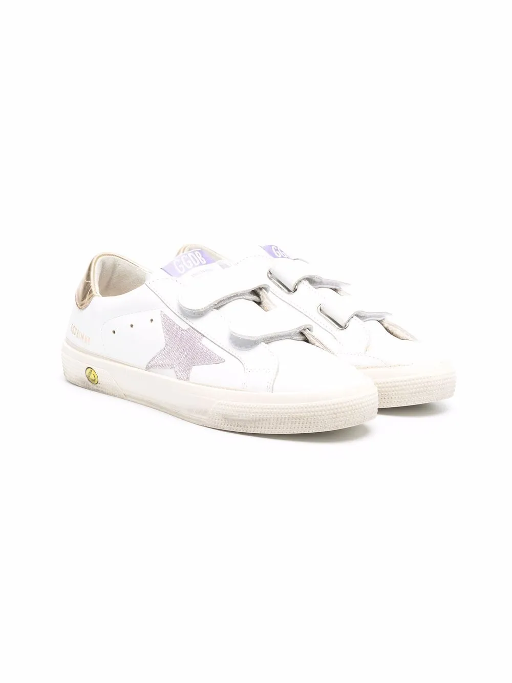 

Кеды May School Golden Goose Kids, белый