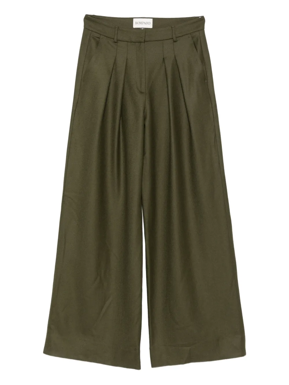 

Брюки со складками Eric Bompard, зеленый