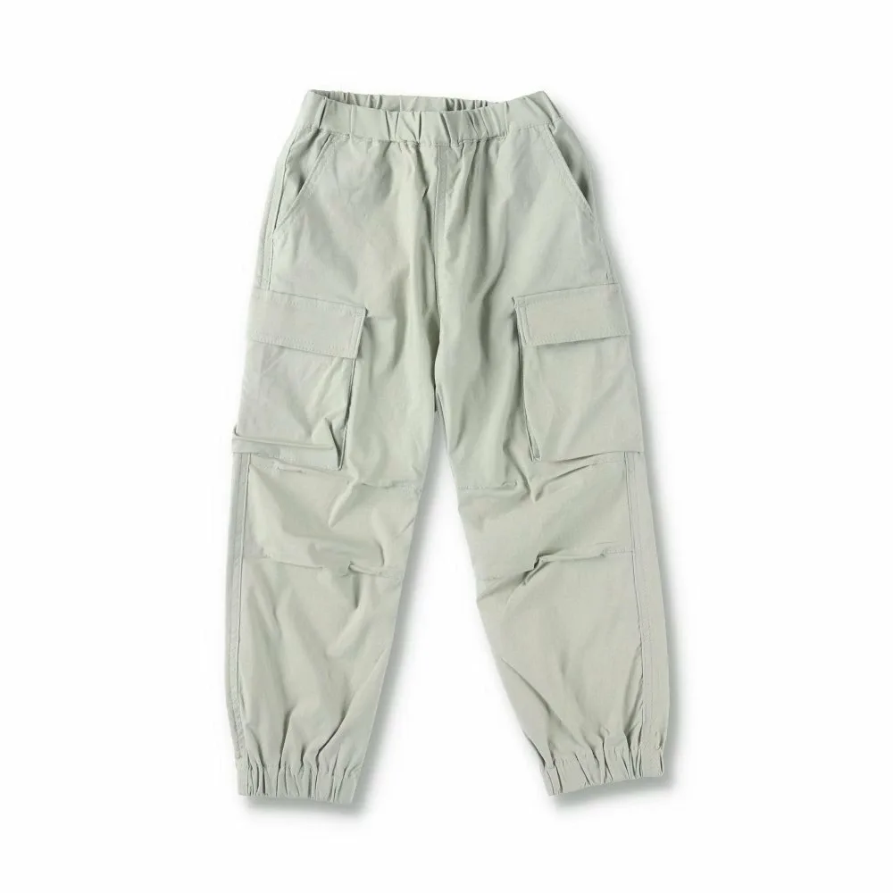 Брюки-карго из эластичной саржи Branshes, Light gray — фото 2