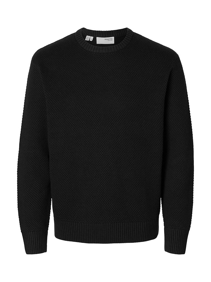 

Свитер Хенни черного цвета SELECTED HOMME