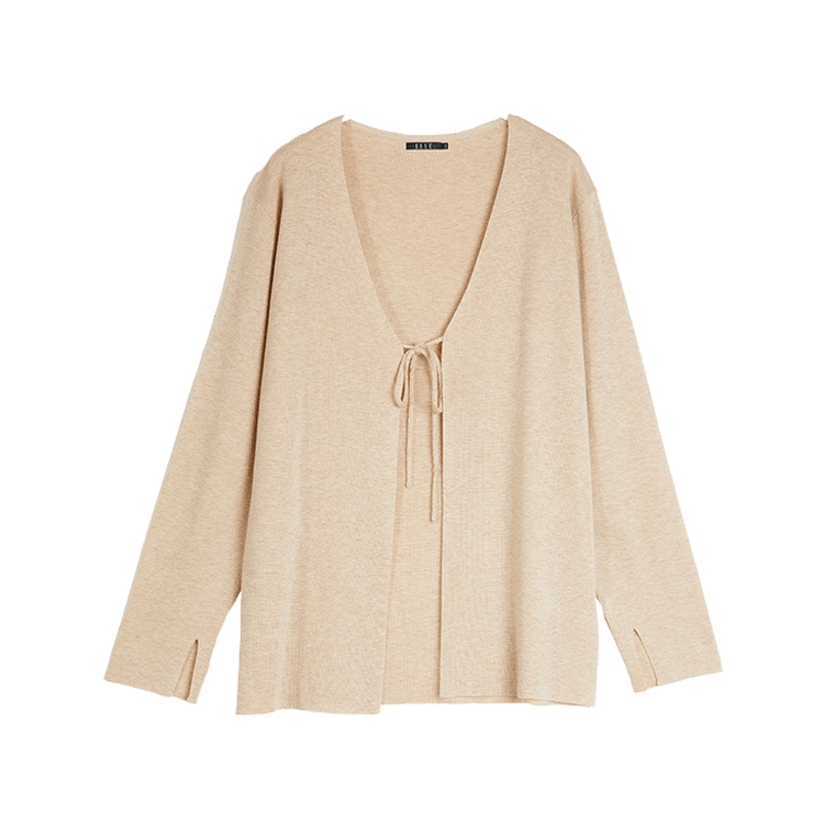 

ELLE Свитер XUZHI для женщин светло-желтый