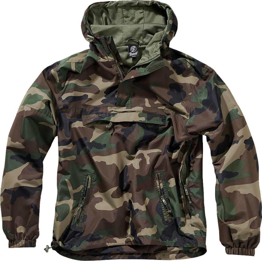 

Куртка Brandit Summer Windbreaker Hoodie, камуфляж, Хаки, Куртка Brandit Summer Windbreaker Hoodie, камуфляж