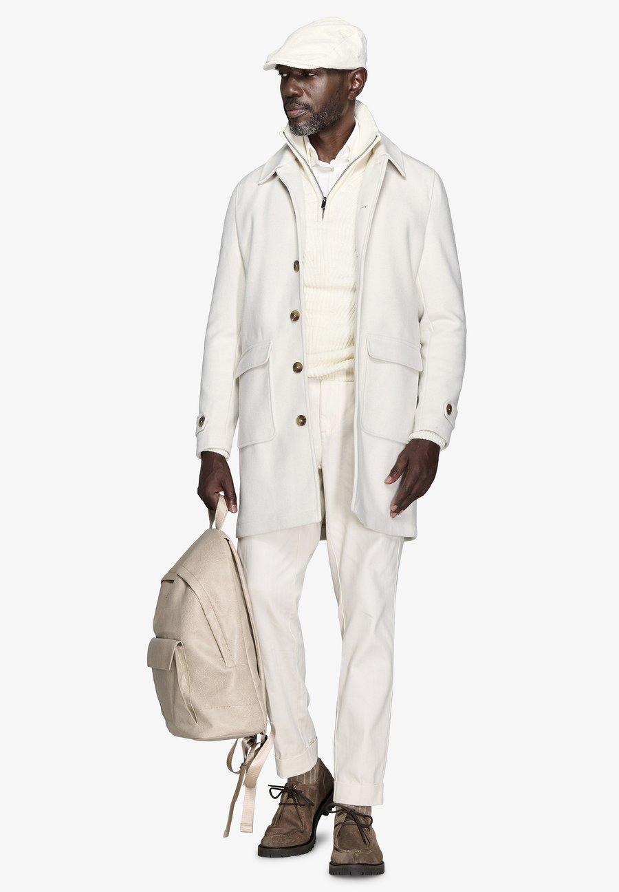 

Пальто Dan John Short coat, Cream Solid/Beige