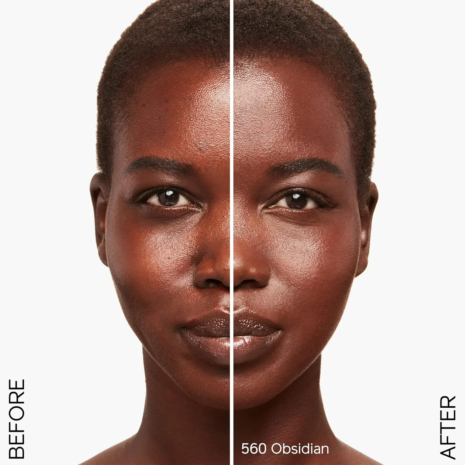 Shiseido Synchro Skin Radiant Lifting Foundation SPF 30, 560 Obsidian, 30 мл, среднее и полное покрытие, 24-часовая гидратация, 560 - Obsidian — фото 3