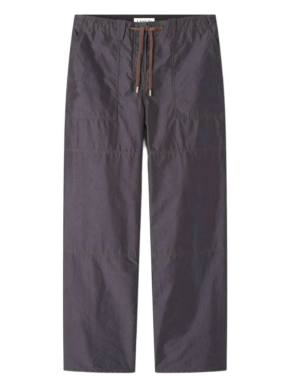 

Брюки с кулиской Lanvin, серый