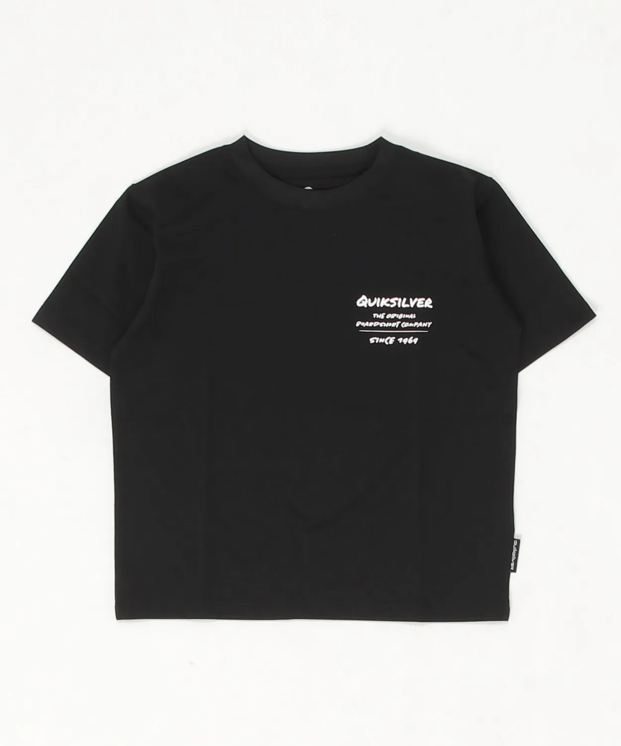 Рашгард с коротким рукавом Quiksilver Hand Drawn, детский, чёрный