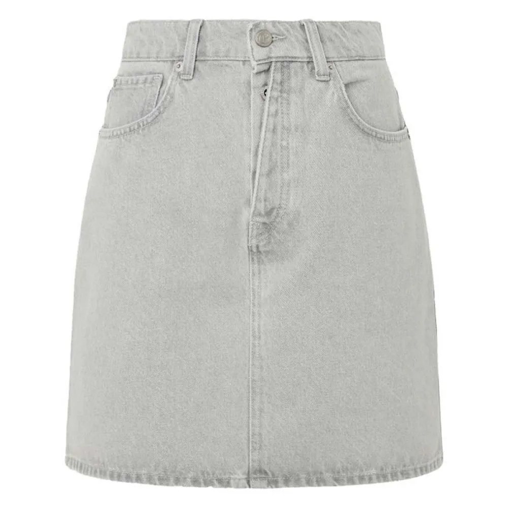 

Юбка Pepe Jeans Cloud midi skirt, серый
