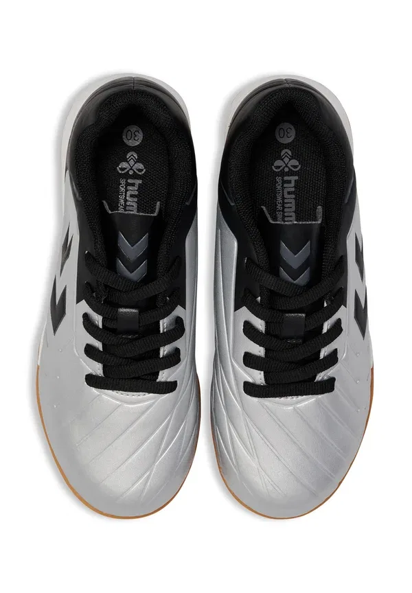 Кроссовки Hummel Top star i.c. lc 2.0 jr trainers, черный серебристый — фото 3