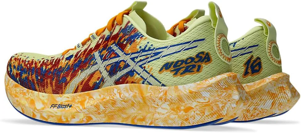 Мужские беговые кроссовки ASICS Noosa TRI 16, желтый/синий — фото 2