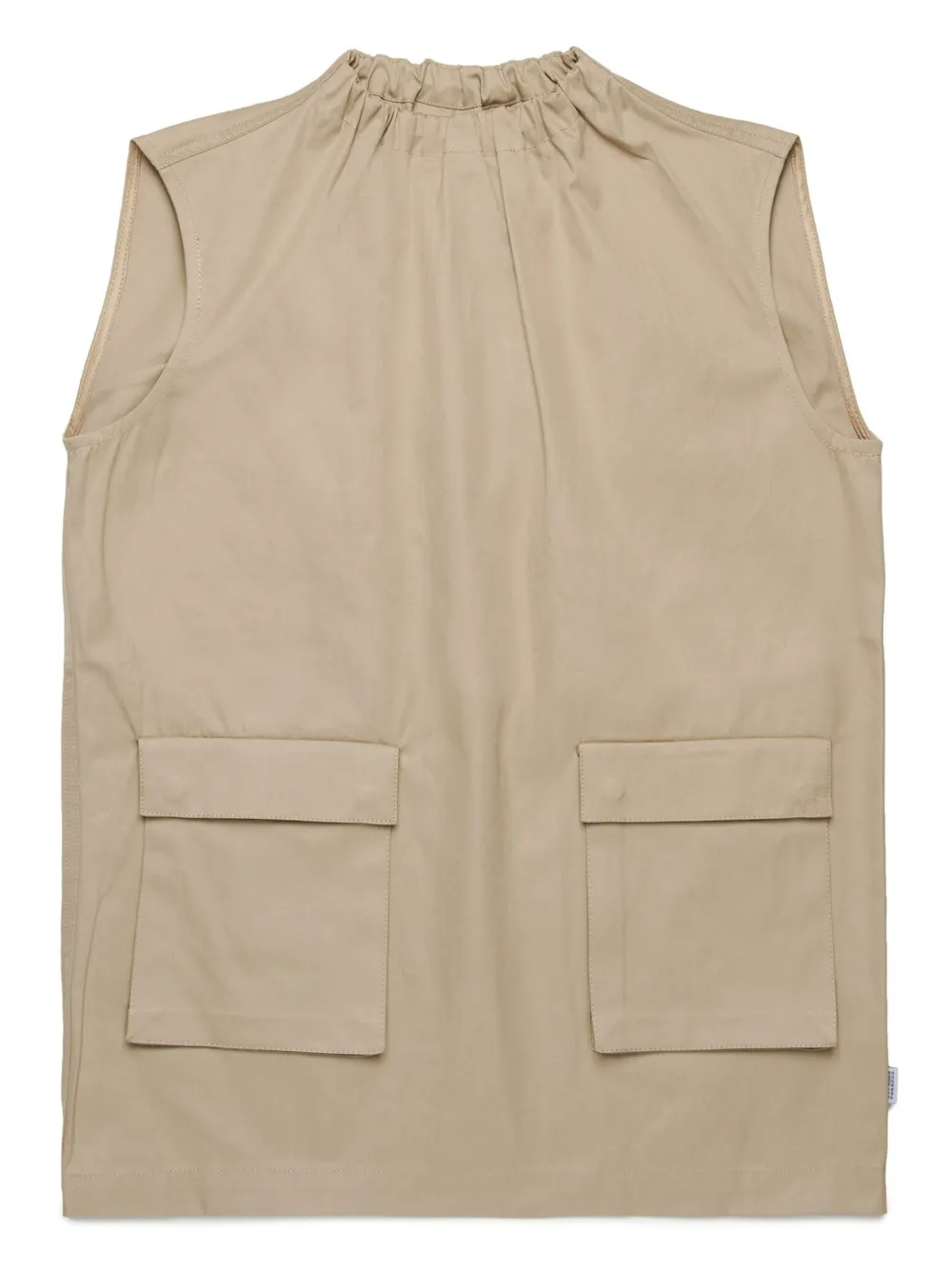 

Платье мини без рукавов MM6 Maison Margiela Kids, нейтральный