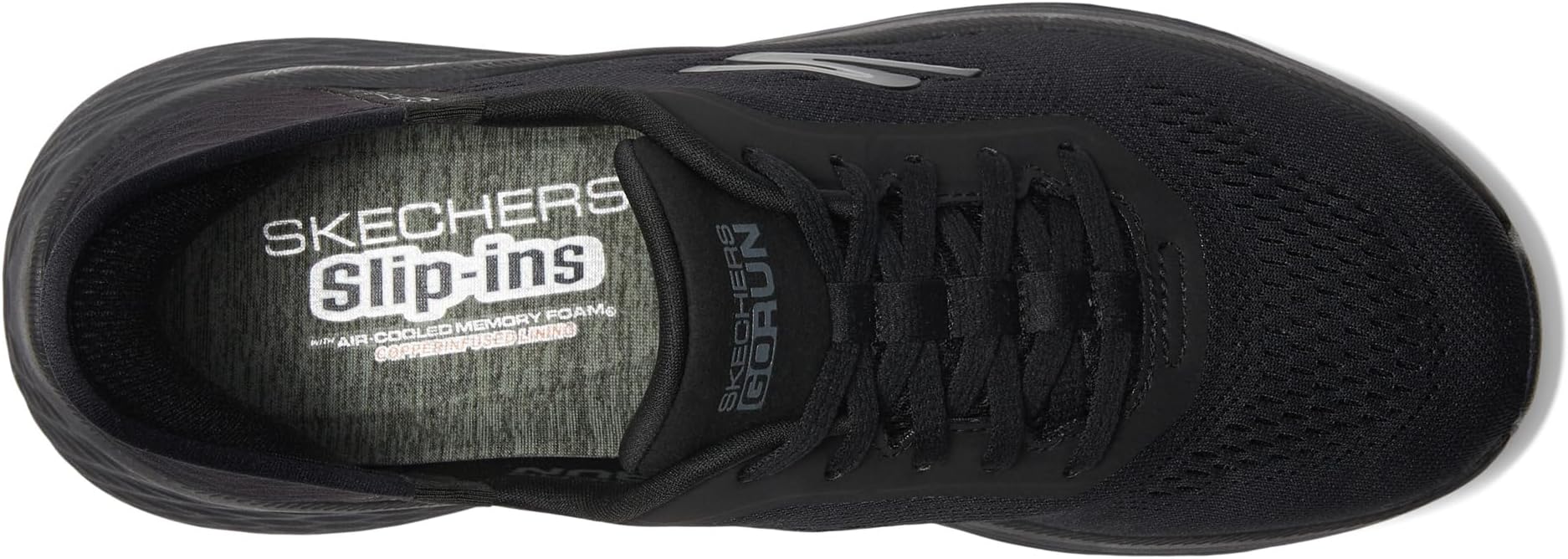 Кроссовки SKECHERS Max Cushioning Elite 2.0 Vanish Hands Free Slip-Ins, BlackSee Less — фото 2