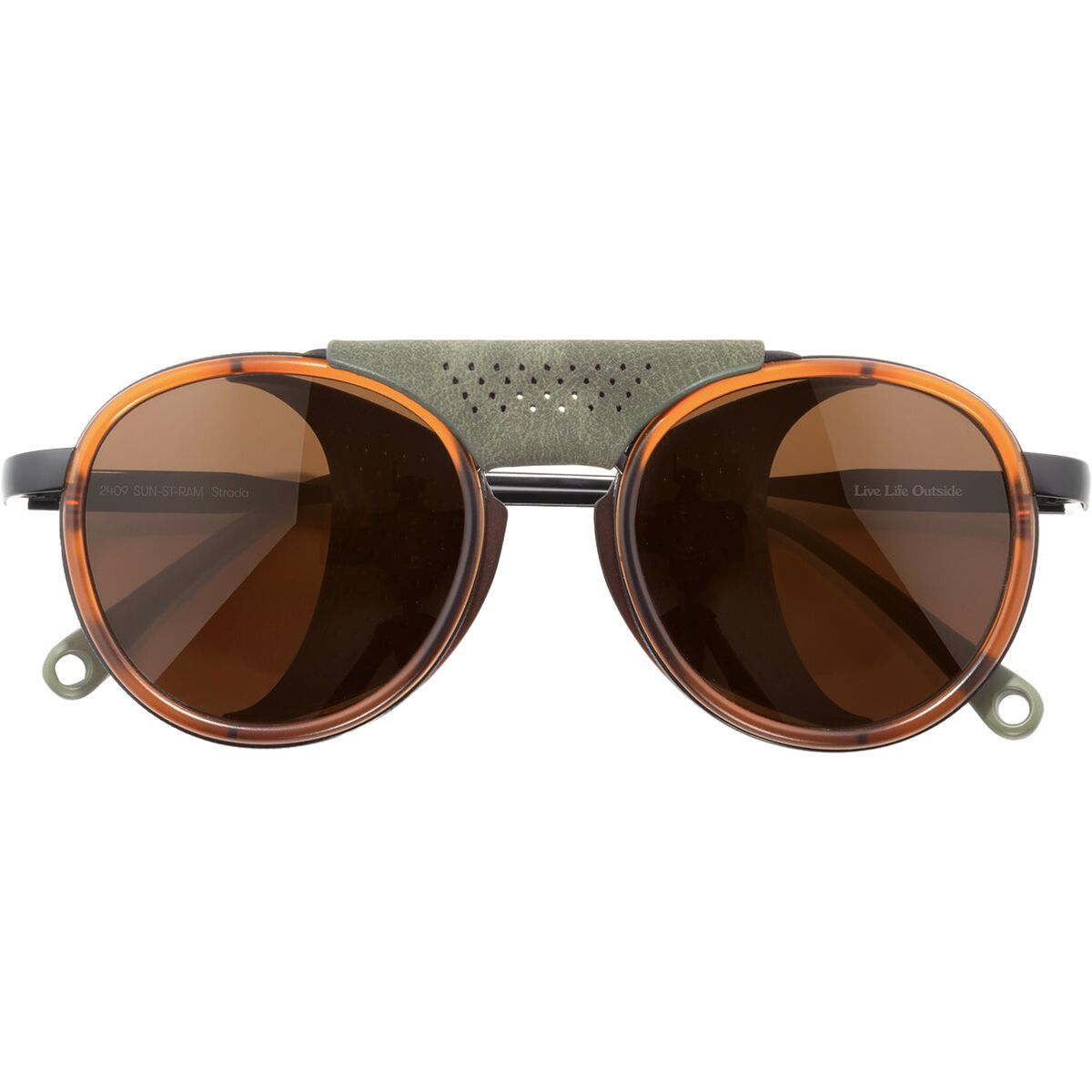 

Солнцезащитные очки Strada с поляризацией Sunski, цвет rust amber