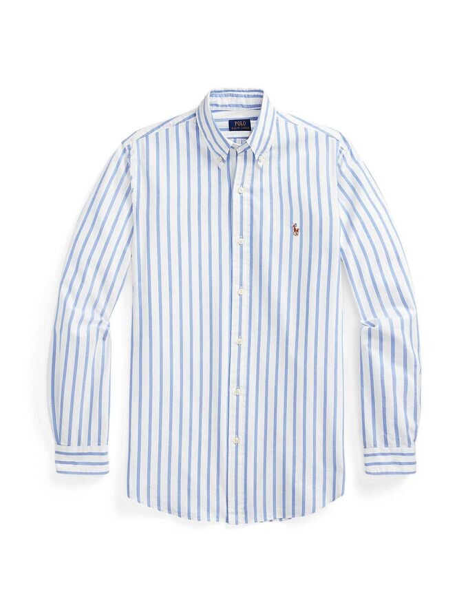 Повседневная рубашка Polo Ralph Lauren, синий