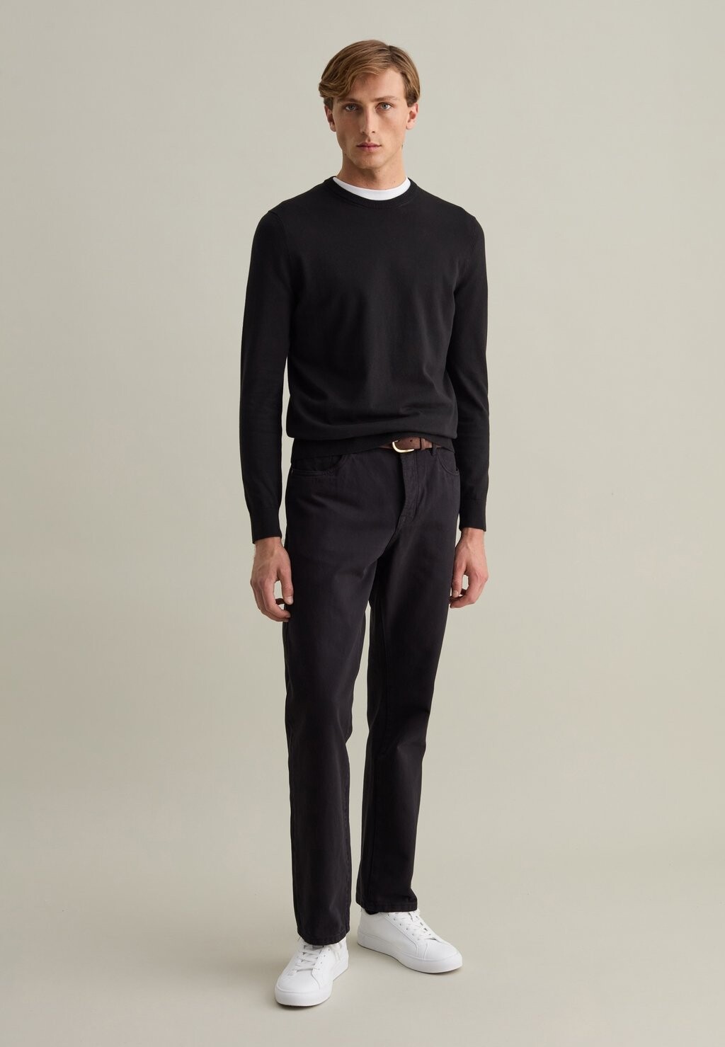 

Толстовка ROUND NECK PIOMBO, черный