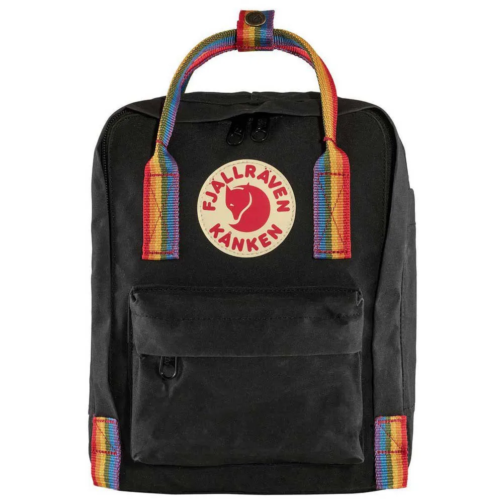 

Рюкзак Fjällräven Kånken Rainbow Mini 7L, черный