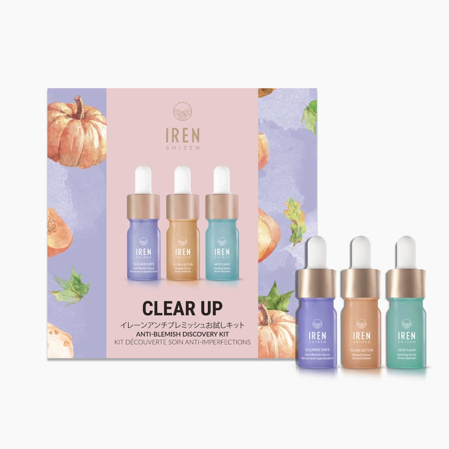 

IREN SHIZEN - CLEAR UP Anti-Blemish Discovery Kit - Лечение акне, 3x5 мл