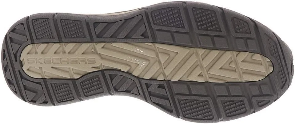 Мужские кроссовки Skechers Expected 2.0 - Arago Slip On Canvas, коричневый — фото 4