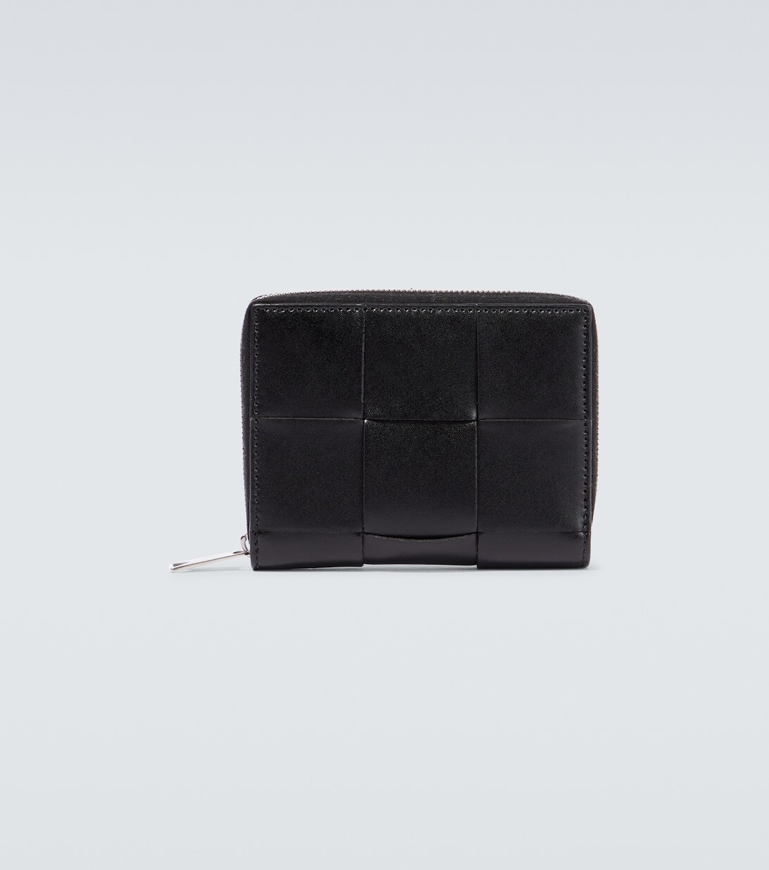 

Кошелек из кожи интекчато Bottega Veneta, черный