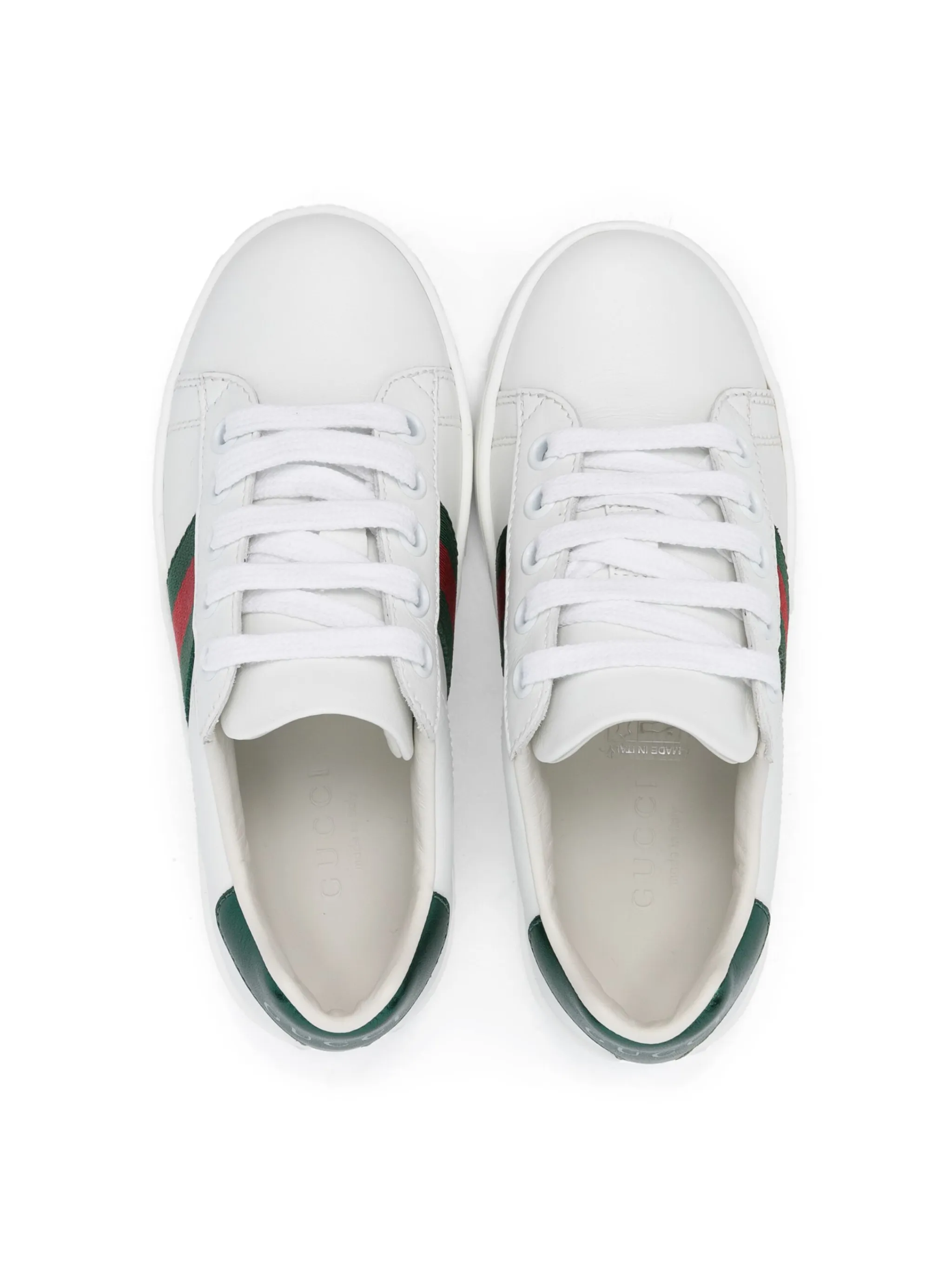 Кеды Ace Gucci Kids, белый — фото 3