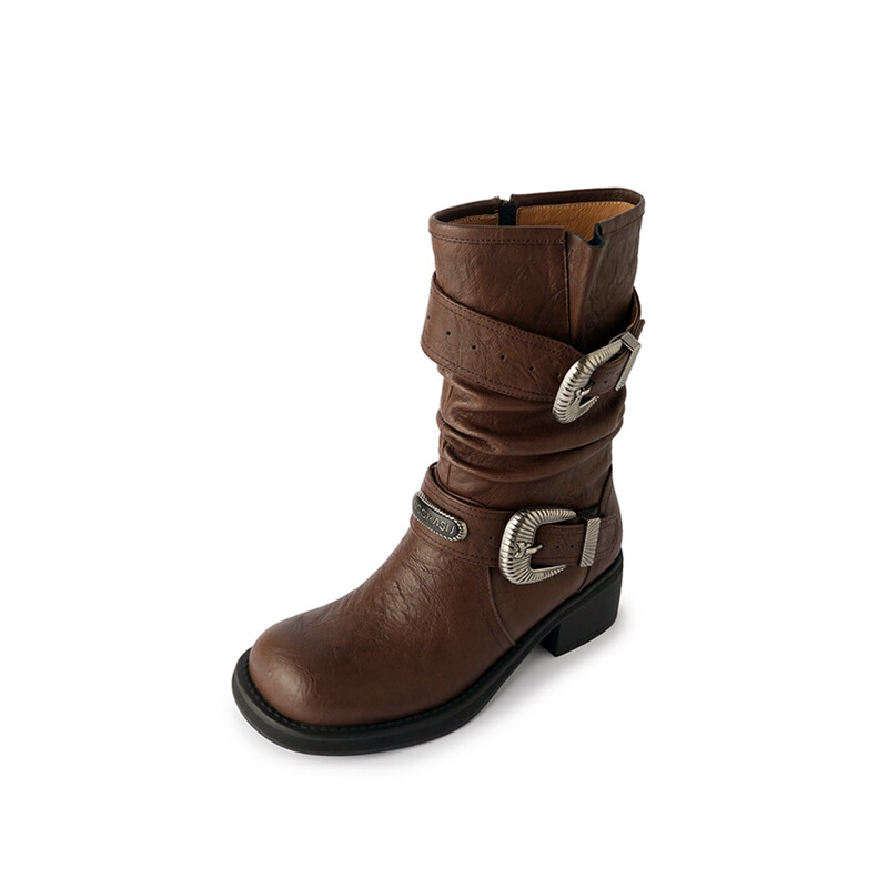 

Ботинки Martin Boot женские Ruomini, темно-коричневый