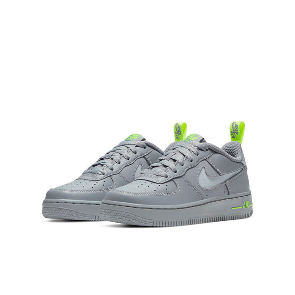 Кроссовки air force 1 '07 lv8 'particle grey volt' Nike, серый — фото 3