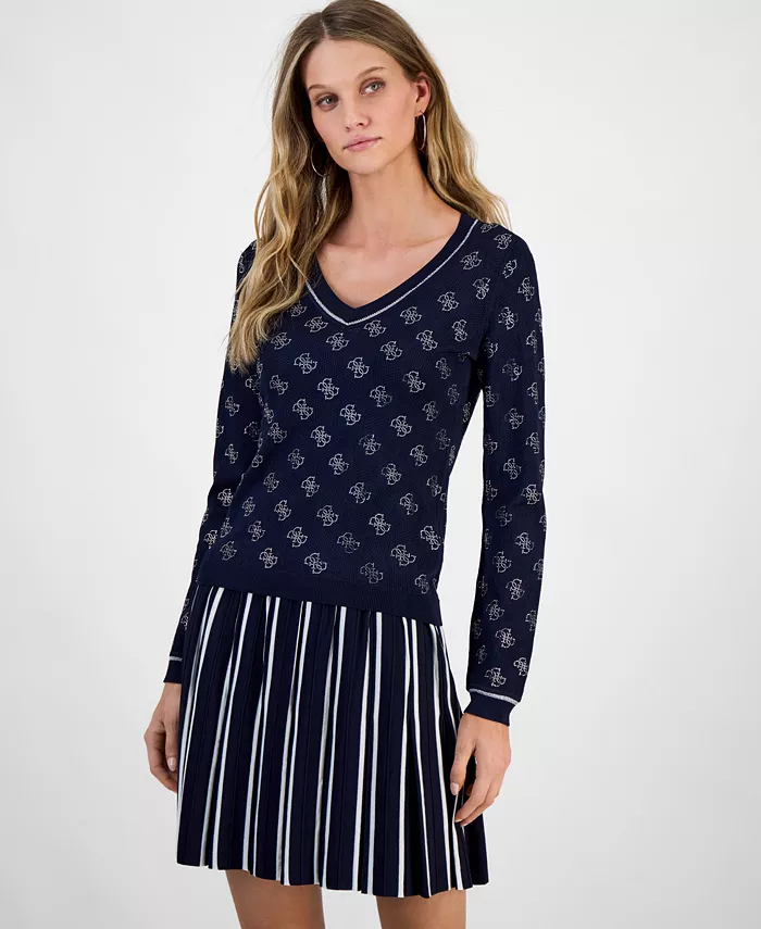 

Женский топ Rosie Four-G с пайетками GUESS, синий