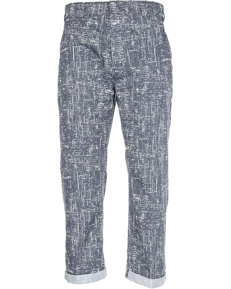 

Брюки Dickies Work Inspired Fitted Cuffed Pants, цвет Ink Navy Crosshatch