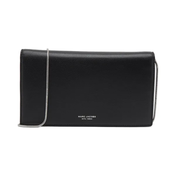 

Тонкий мини-клатч 84 из кожи Marc Jacobs, черный